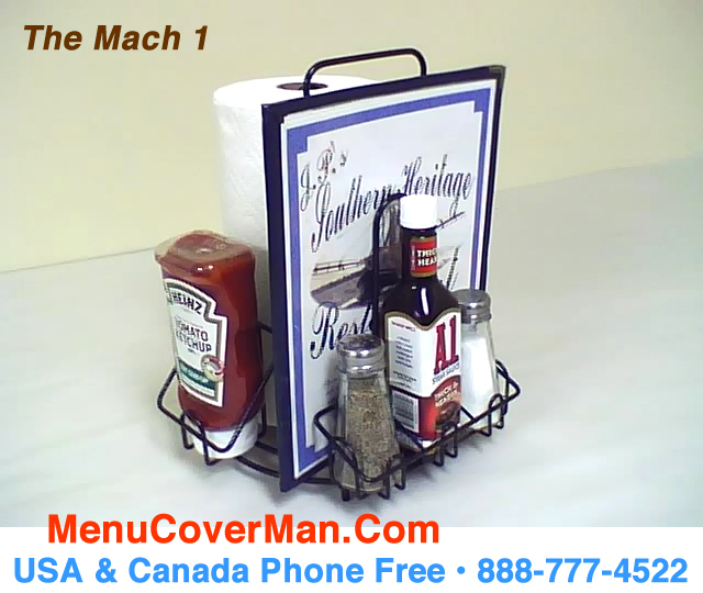 The Mach One - Barbeque & Condiment Holder
